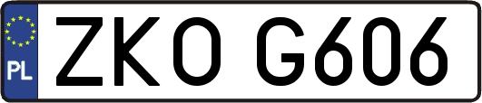 ZKOG606
