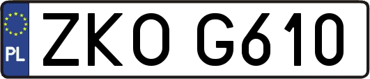 ZKOG610