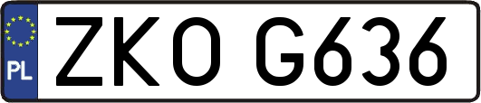ZKOG636