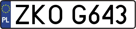 ZKOG643