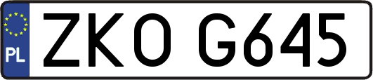 ZKOG645
