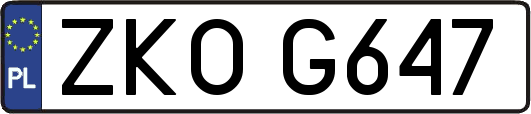 ZKOG647