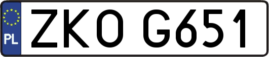 ZKOG651