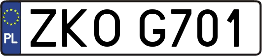 ZKOG701