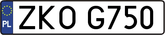 ZKOG750