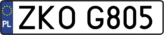 ZKOG805