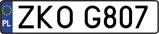ZKOG807