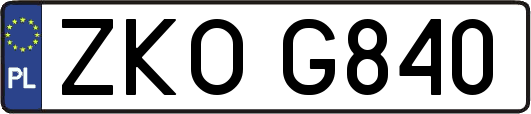 ZKOG840