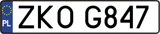 ZKOG847