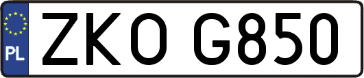 ZKOG850