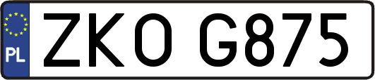 ZKOG875