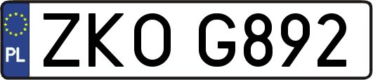 ZKOG892