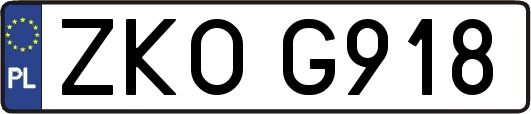 ZKOG918