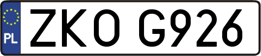 ZKOG926