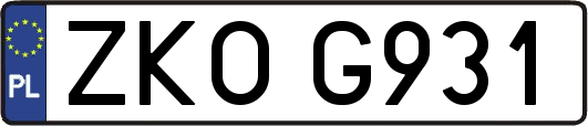 ZKOG931