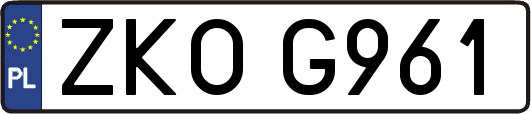 ZKOG961