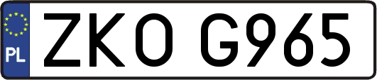 ZKOG965