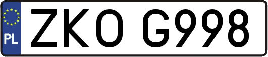 ZKOG998
