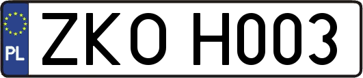 ZKOH003