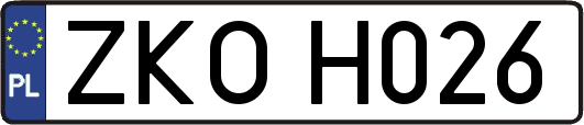 ZKOH026