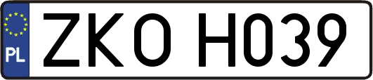 ZKOH039
