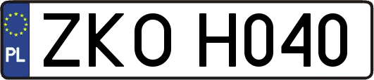 ZKOH040