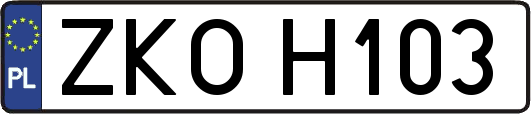 ZKOH103