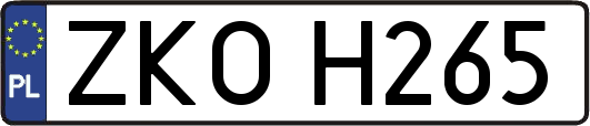 ZKOH265
