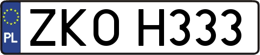 ZKOH333