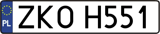 ZKOH551