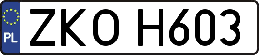 ZKOH603