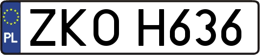 ZKOH636