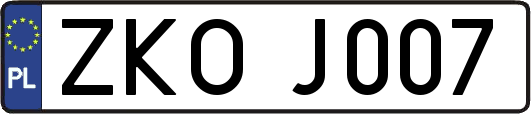 ZKOJ007