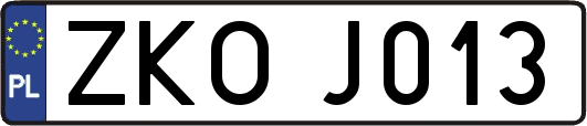 ZKOJ013