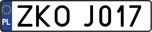 ZKOJ017