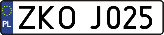 ZKOJ025