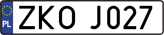 ZKOJ027