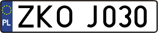 ZKOJ030