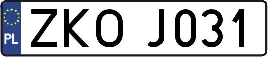 ZKOJ031