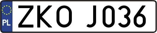 ZKOJ036