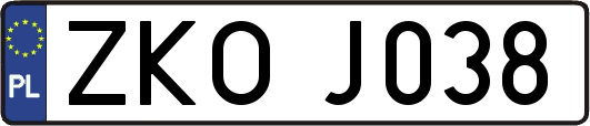 ZKOJ038