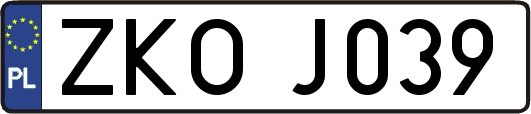 ZKOJ039