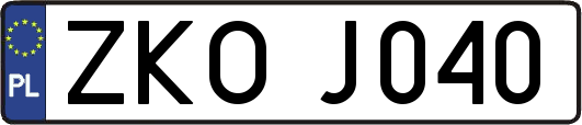ZKOJ040
