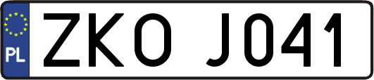 ZKOJ041