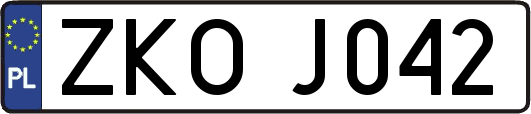 ZKOJ042