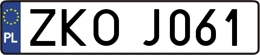 ZKOJ061