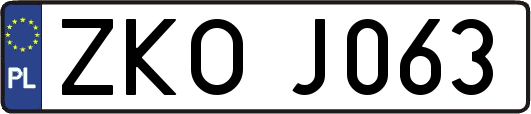 ZKOJ063