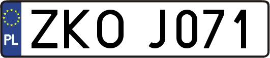 ZKOJ071