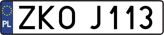 ZKOJ113