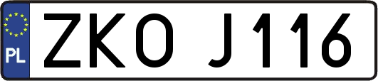 ZKOJ116